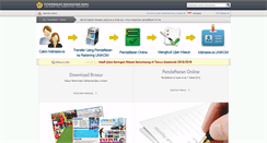 Desktop Screenshot of pmb.unikom.ac.id