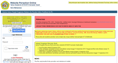 Desktop Screenshot of perwalian.unikom.ac.id