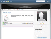 Tablet Screenshot of 10107505.blog.unikom.ac.id