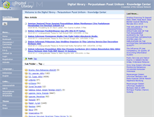 Tablet Screenshot of elib.unikom.ac.id